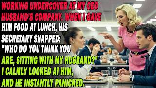 Full I Went Undercover At My Billionaire Hubby's Hq  When I Sat With Him At Lunch🕛 His Mistress Yelle Guide