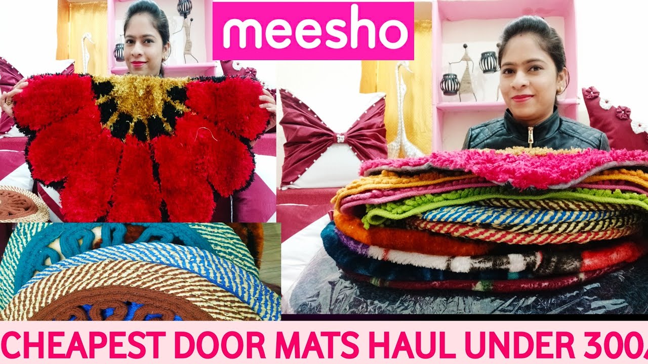 Meesho Cheapest Price Door Mats😍Genuine Reviews on Meesho Mats😍
