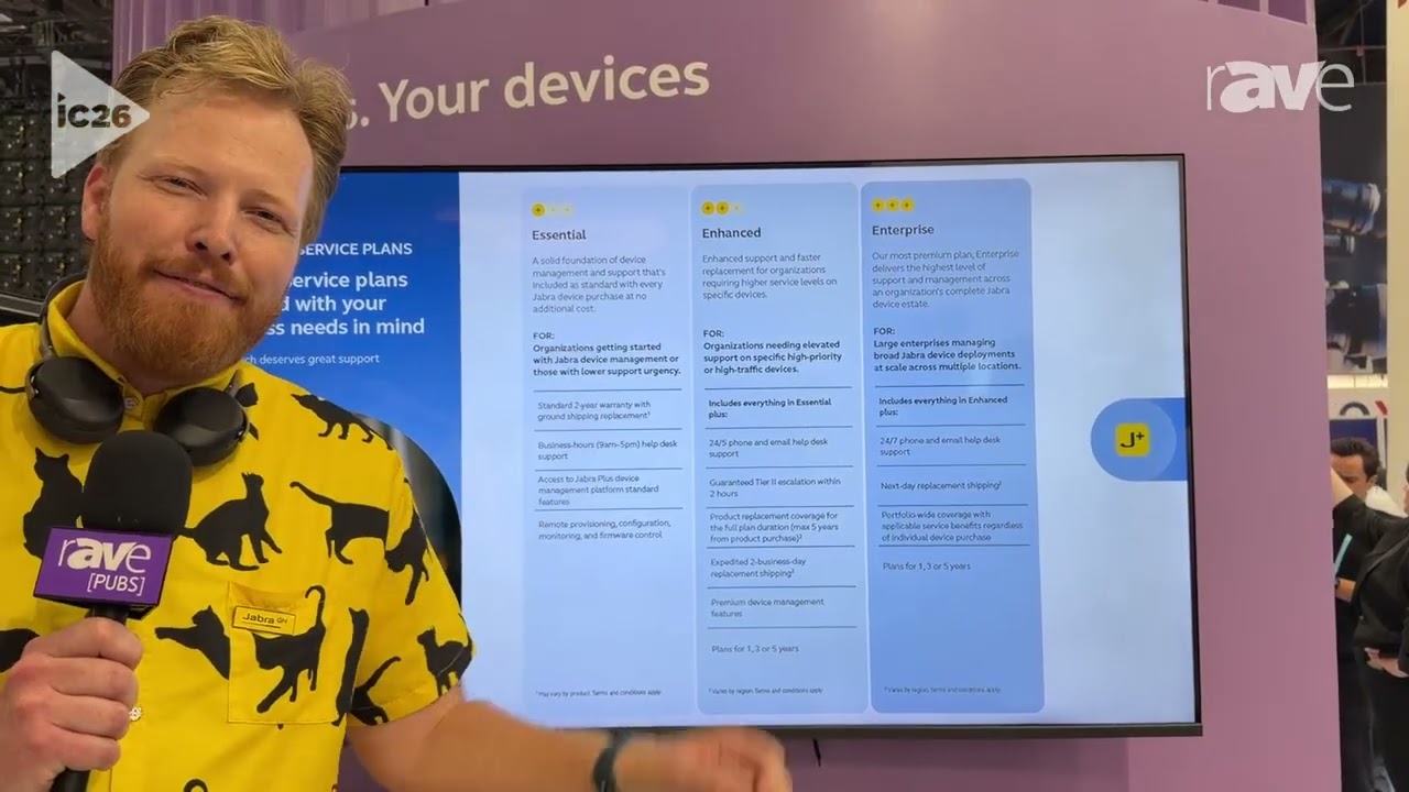InfoComm 2026: Jabra Introduces Jabra Plus Essential, Enhanced, and Enterprise Service Plans