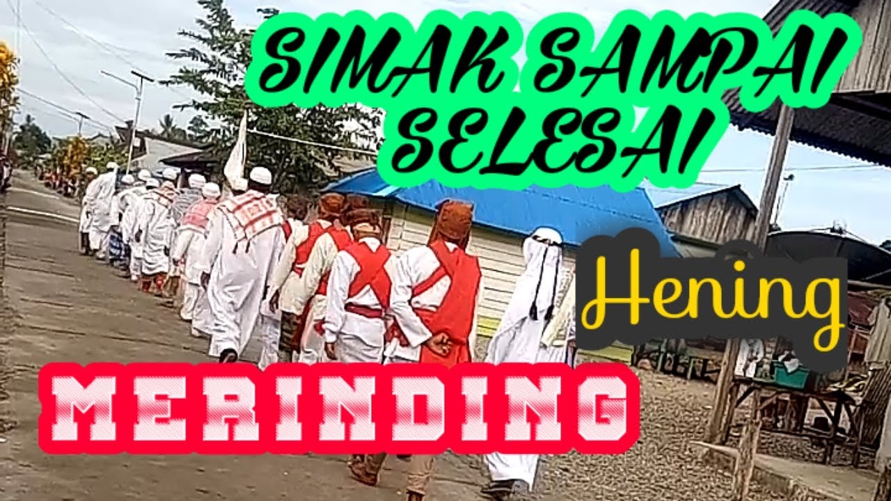 MERINDING..!!!PROSESI PENGHORMATAN ADAT MESJID DESA LENA