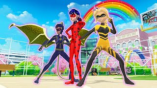 Ladybug And Cat Noir Astro Cat Noir Vs Queen Bee