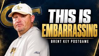 Details Brent Key Responds After Georgia Tech’s EMBARRASSING 49-27 Loss to Boston College News