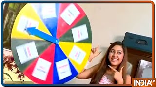 TV stars take on spinwheel challenge