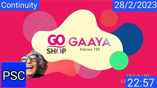 Channel's Final Continuity (28/2/2023 | 22:57): Go Shop Gaaya