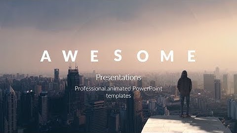 Parallax effect in Powerpoint (Part 3). Powerpoint tricks