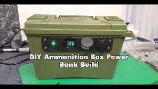 Ammunition Box - DIY Power Bank Build #camping #carpfishing #bivvy