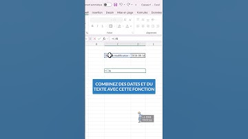 Combinez des dates et du texte sur EXCEL ✅🆙 #excel #powerbi #exceltips #tuto