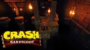Crash Bandicoot N. Sane Trilogy Part 42-[Crash Bandicoot 100%] Temple Ruins (Gem)