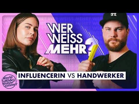 INFLUENCERIN VS. HANDWERKER: Wer weiß MEHR? - ✨Das neue Quiz!✨