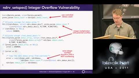 BlackHat 2011 - iOS Kernel Exploitation