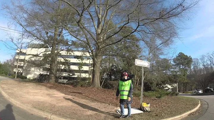 Deathscort Pam Prather removing our signs