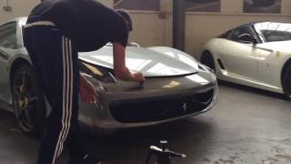 Ferrari 458 paint protection front ...