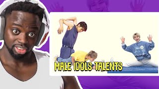 MUSALOVEL1FE Reacts to Male Idols Talents Contest K-POP