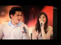 Marlo Mortal and Janella Salvador sings If I Ain&#39;t Got You on the Buzz