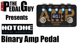 Hotone Binary Amp Emulation Pedal 