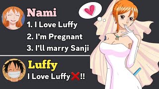 If the StrawHats played 2 Truths 1 Lie...