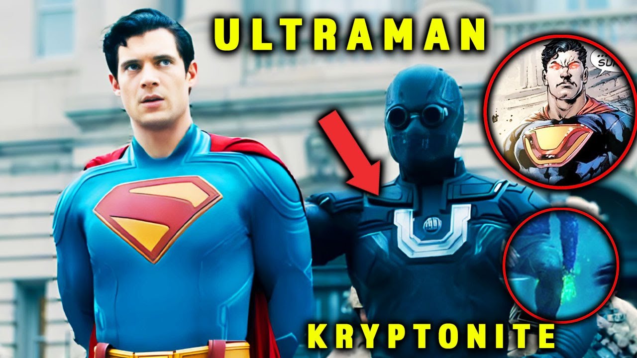 SUPERMAN TRAILER BREAKDOWN! Kryptonite, ULTRAMAN & Justice Gang