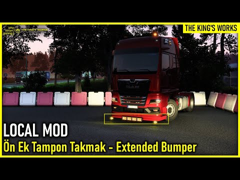 ETS 2 - Ön Ek Tampon Takmak - Extended Bumper | Local Mod | TMP