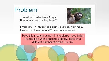 Solving Word Problems - Math, Grade 3, Unit 9, Video 16