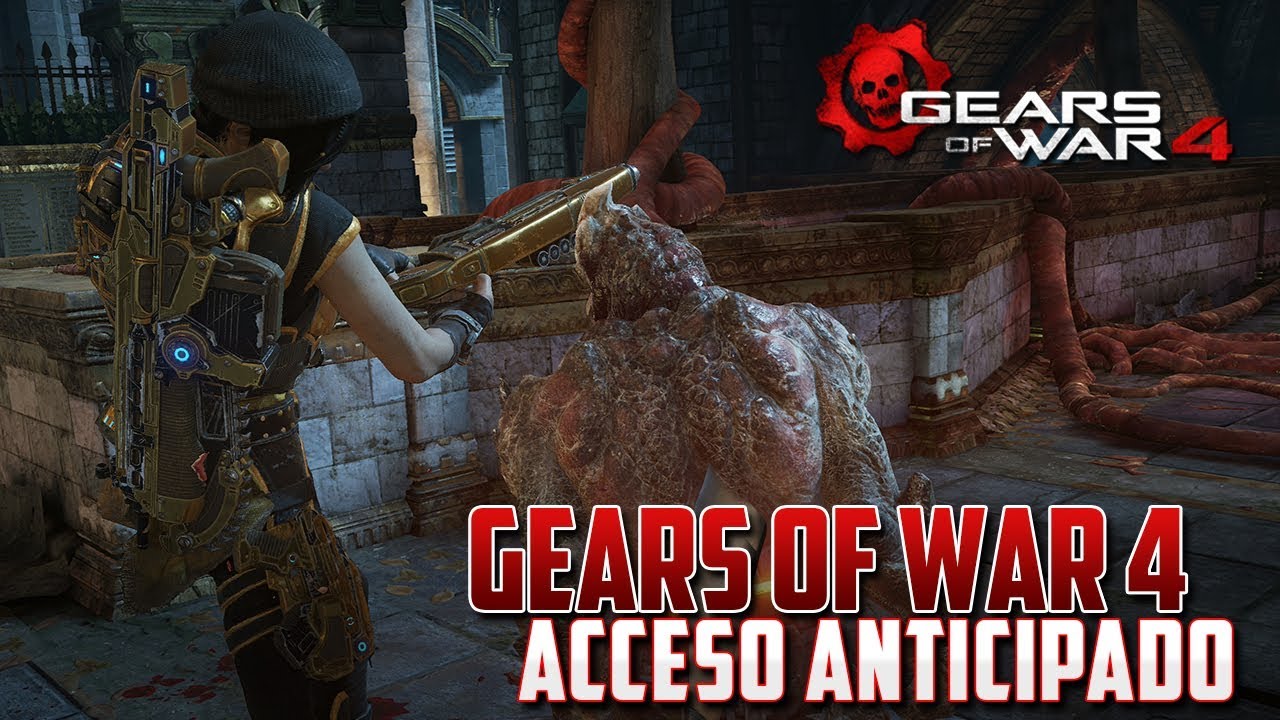 Gears of War 4 Kait Gilded Gameplay Anticipado!! YouTube