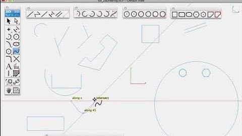 Drawing 2D Shapes Tutorial - SharkCAD Pro