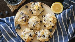 Cookie Recipe: SPRINGTIME Soft Lemony Blueberry Cookies by Everyday Gourmet with Blakely