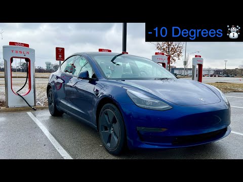 Tesla Model 3 Cold Weather Range