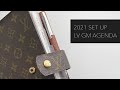 Louis Vuitton GM / A5 Planner Set Up