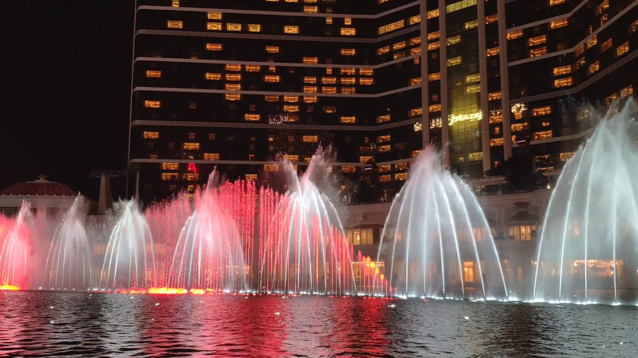 Wynn Palace Music Fountain(Jasmine flowers)