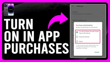 How To Turn On In-App Purchases On iPhone Or Android (How To Enable/Disable In-App Purchase)