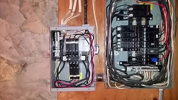 Electrical Sub Panel - Improper Installation