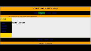 Sample Web Page