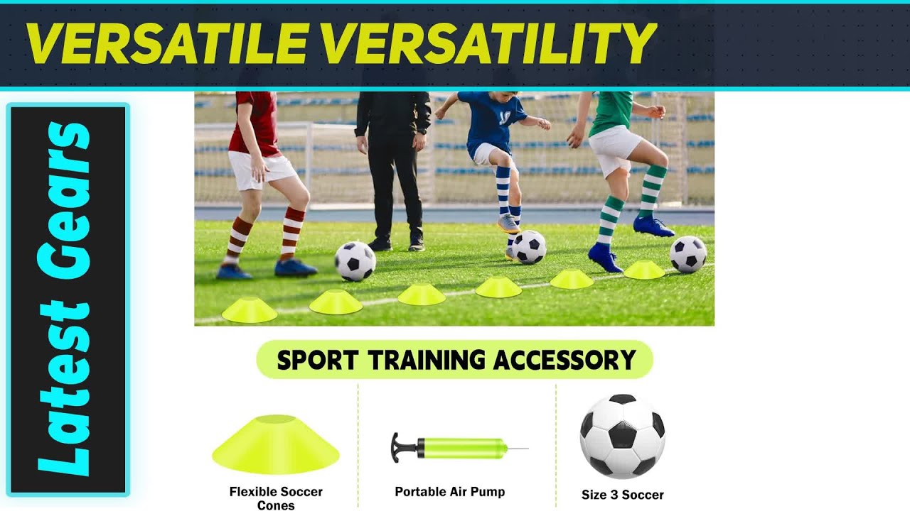 Amazing 6x4ft Pop Up Soccer Goals for Kids Backyard - Ultimate Portable Training Set!