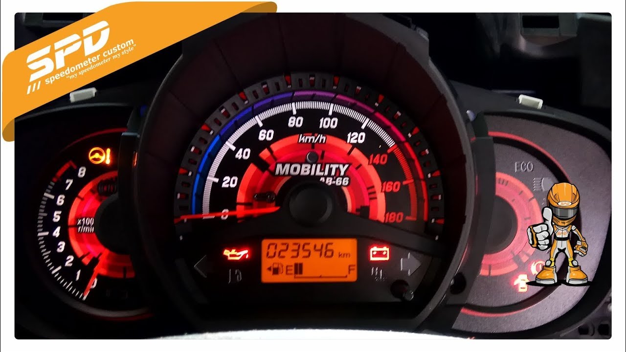 Modifikasi Speedometer Honda Mobilio Brio YouTube