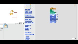 Drawing a Square in Scratch