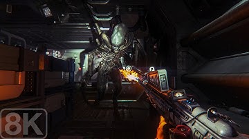 Kill it with Fire｜Trapping The Xenomorph｜Alien Isolation｜Part 6｜8K