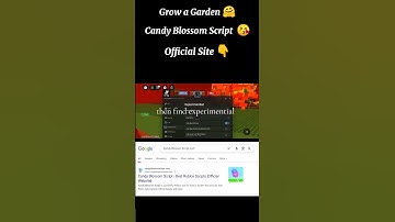 New Candy Blossom Script in Crate Grow a Garden