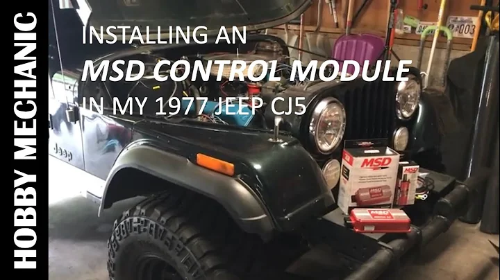 Jeep CJ5 with AMC 304 MSD Ignition Upgrades: Controller Replacement - Hobby Mechanic