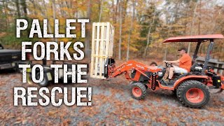 #122 Pallet Forks to the Rescue!