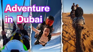 Top 7 Adventure Activities | Dubai 2024