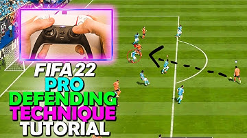 FIFA 22 PRO DEFENDING TECHNIQUE | HOW TO DEFEND LIKE A PRO IN FIFA 22 | FIFA 22 DEFENDING TUTORIAL