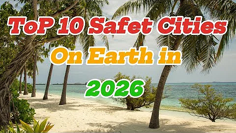Discover the Top 10 Safest Cities on Earth in 2026 🌍USA