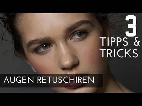  Tipps für Augenretusche | Photoshop Tutorial ( German/Deutsch )