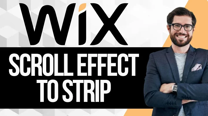 How To Add Scroll Effect To Strip In Wix