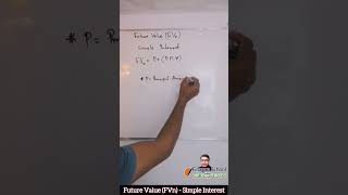 Future Value Of Simple Interest || FVn || Time Value of Money || TVM