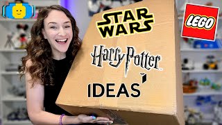My MOST-WANTED Harry Potter Sets (and others) ARRIVED! (Haul & Unboxing)