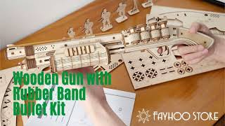Download Lagu DIY Wooden Gun with Rubber Band Bullet Kit (FayhooStore) MP3 Download Lagu DIY Wooden Gun with Rubber Band Bullet Kit (FayhooStore) MP3
