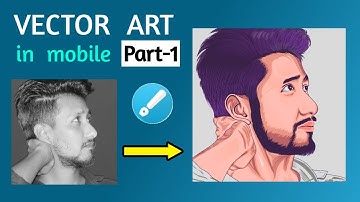 Vector art in mobile infinite design tutorial  Part-1