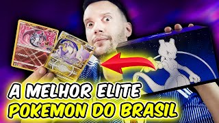 ABRI A MELHOR ELITE TRAINER BOX DO BRASIL! | CAPITÃO HUNTER CARTAS POKEMON TCG