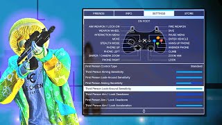 My Keyboard & mouse / controller settings. [GTA ONLINE]